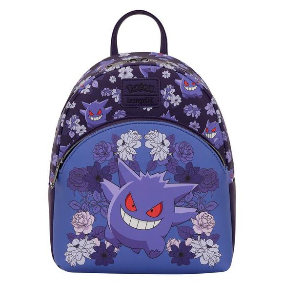 Loungefly Pokemon Gengar Floral Mini Backpack Exclusivité Games Zone